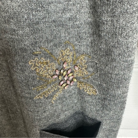 Anthropologie Roxanna Embellished Duster Cardigan - Picture 11 of 13